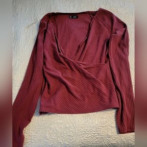 💜4/$20💜GAP red ribbed sweater